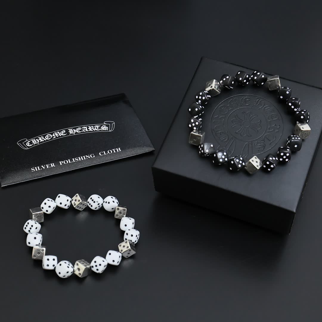 Chrome Hearts Dice Bead Bracelet Chrome Hearts Dice Bead Bracelet